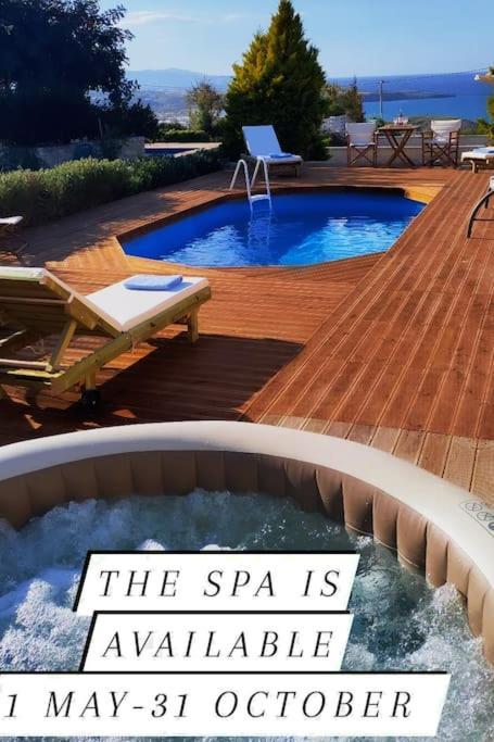 Pamela'S House "Private Pool And Spa" Karteros Buitenkant foto