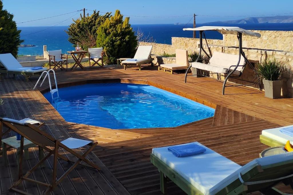 Pamela'S House "Private Pool And Spa" Karteros Buitenkant foto