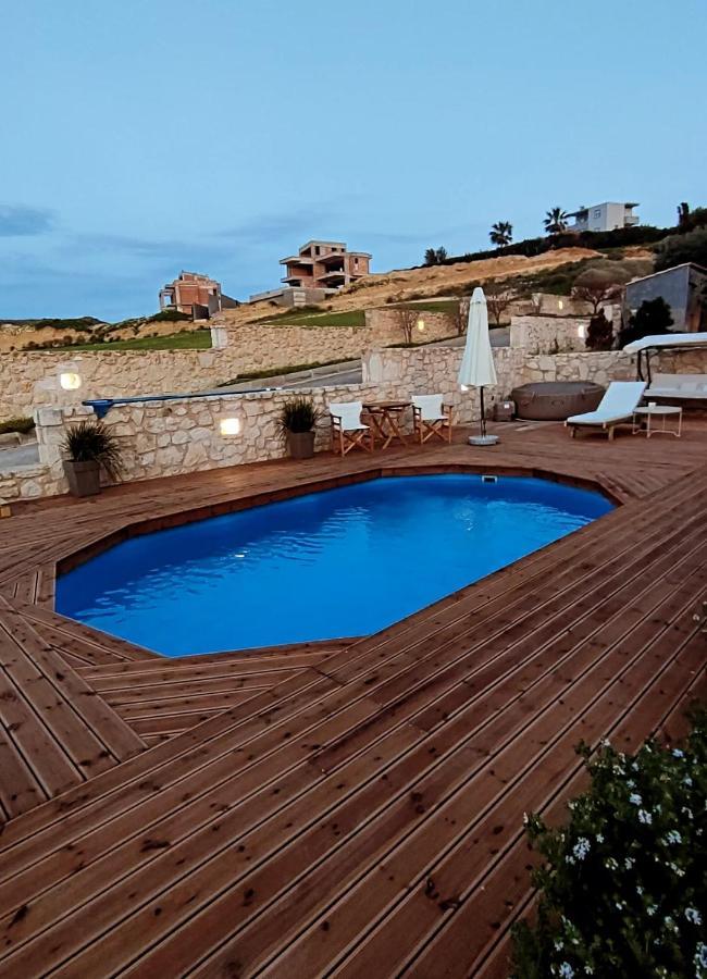 Pamela'S House "Private Pool And Spa" Karteros Buitenkant foto